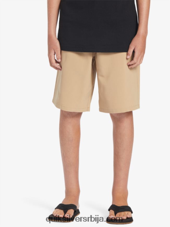 децаци Quiksilver 8-16 океански еластични ампх итх 18 хибридни шорц плаге Z824VN2257