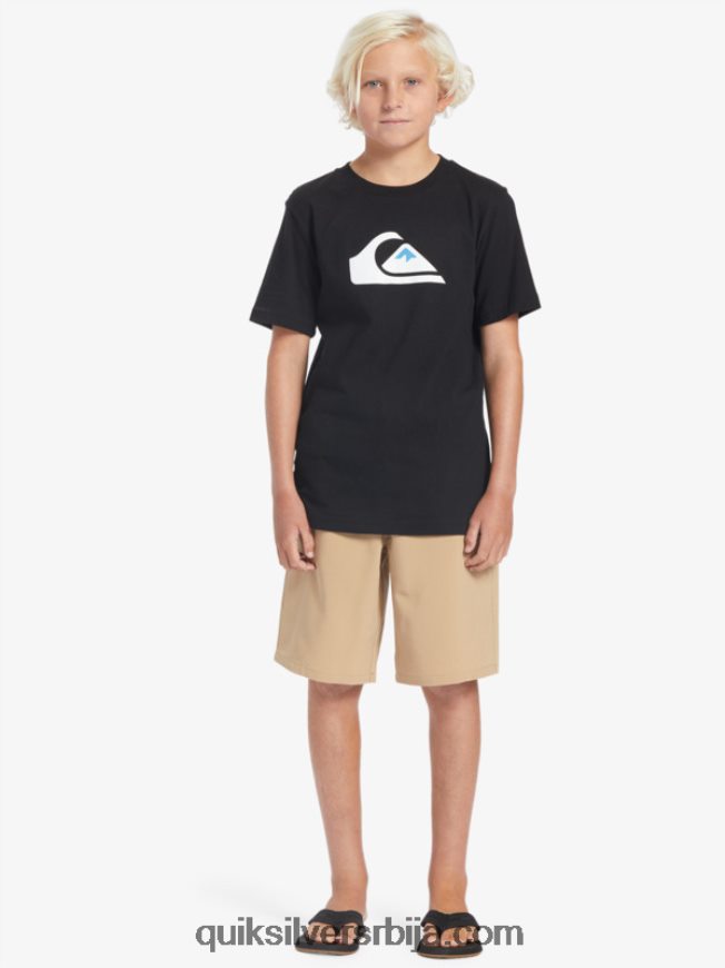 децаци Quiksilver 8-16 океански еластични ампх итх 18 хибридни шорц плаге Z824VN2257