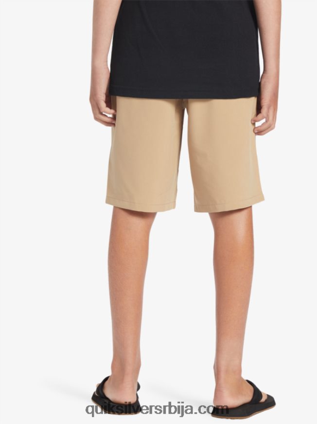 децаци Quiksilver 8-16 океански еластични ампх итх 18 хибридни шорц плаге Z824VN2257