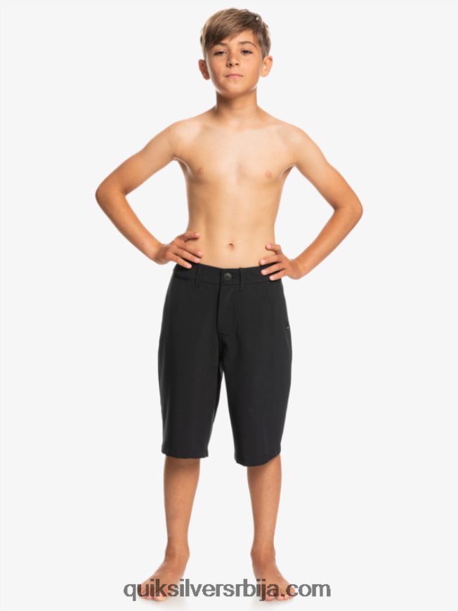 децаци Quiksilver 8-16 унион ампхибиан 19 хибрид схортс црн Z824VN2237