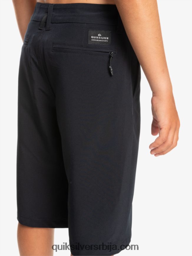 децаци Quiksilver 8-16 унион ампхибиан 19 хибрид схортс црн Z824VN2237
