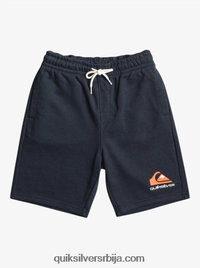децаци Quiksilver 8-16 лаких дневних џогера морнарски сако Z824VN2069