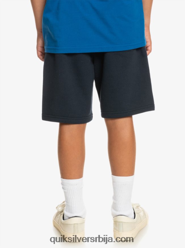 децаци Quiksilver 8-16 лаких дневних џогера морнарски сако Z824VN2069