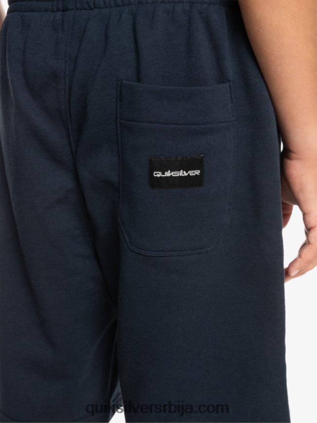 децаци Quiksilver 8-16 лаких дневних џогера морнарски сако Z824VN2069