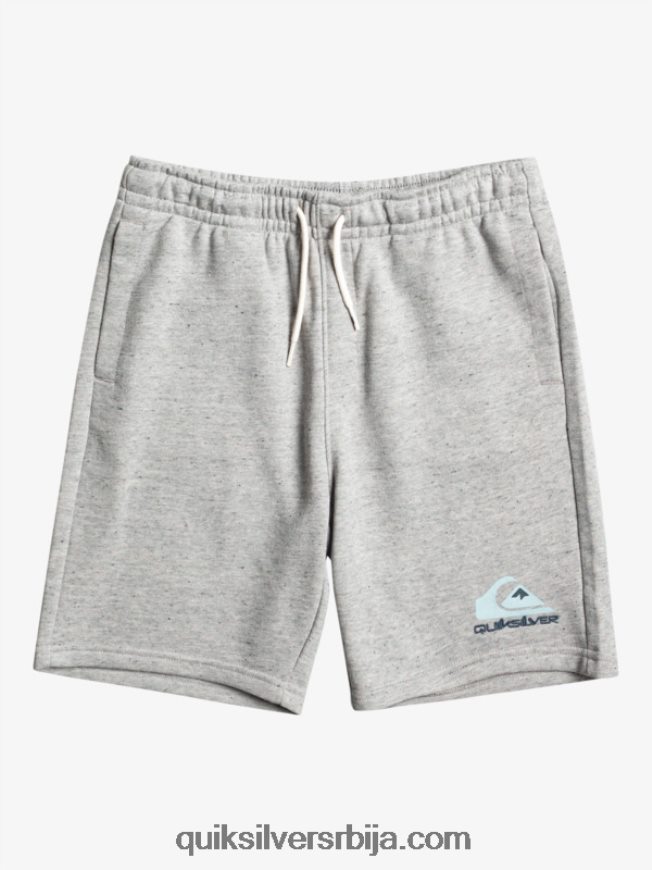 децаци Quiksilver 8-16 лаких дневних џогера светлосиви вресак Z824VN2070
