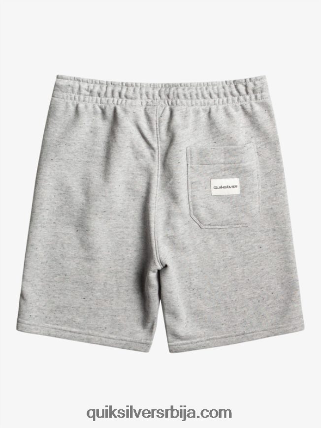 децаци Quiksilver 8-16 лаких дневних џогера светлосиви вресак Z824VN2070