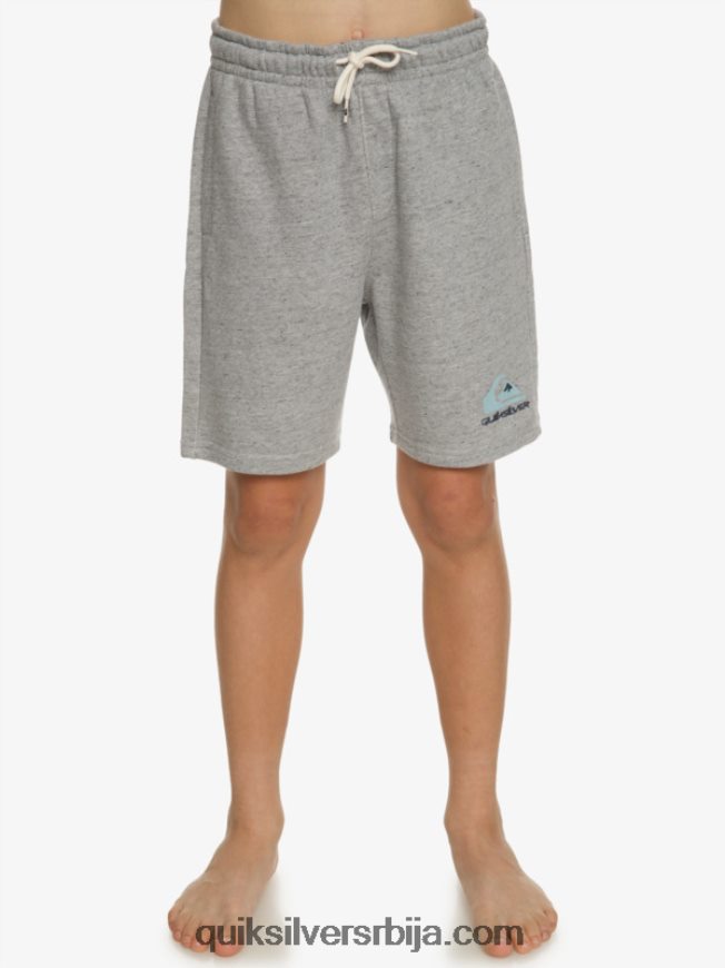 децаци Quiksilver 8-16 лаких дневних џогера светлосиви вресак Z824VN2070