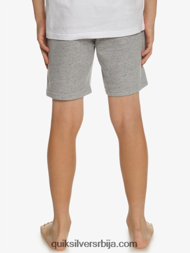 децаци Quiksilver 8-16 лаких дневних џогера светлосиви вресак Z824VN2070