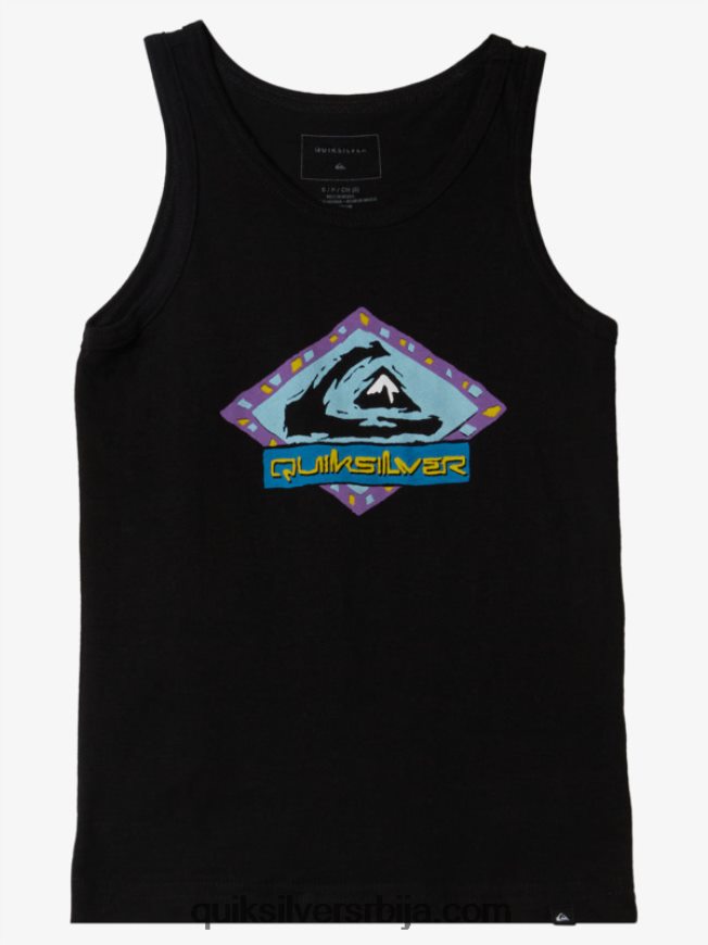 децаци Quiksilver Мајица од 2-7 функи оквира црн Z824VN2263