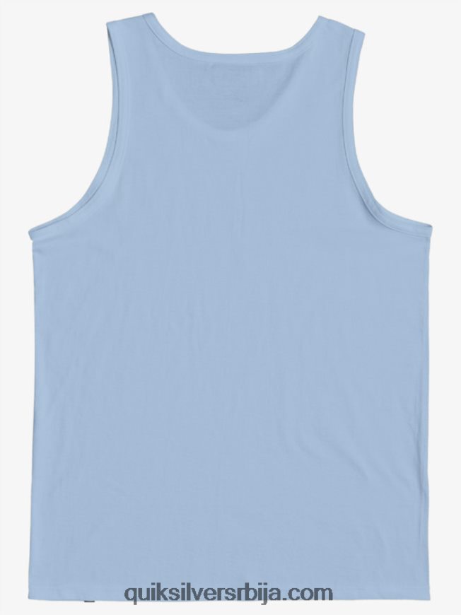 децаци Quiksilver 2-7 ат риск тенк мајица небеско плаветнило Z824VN2265