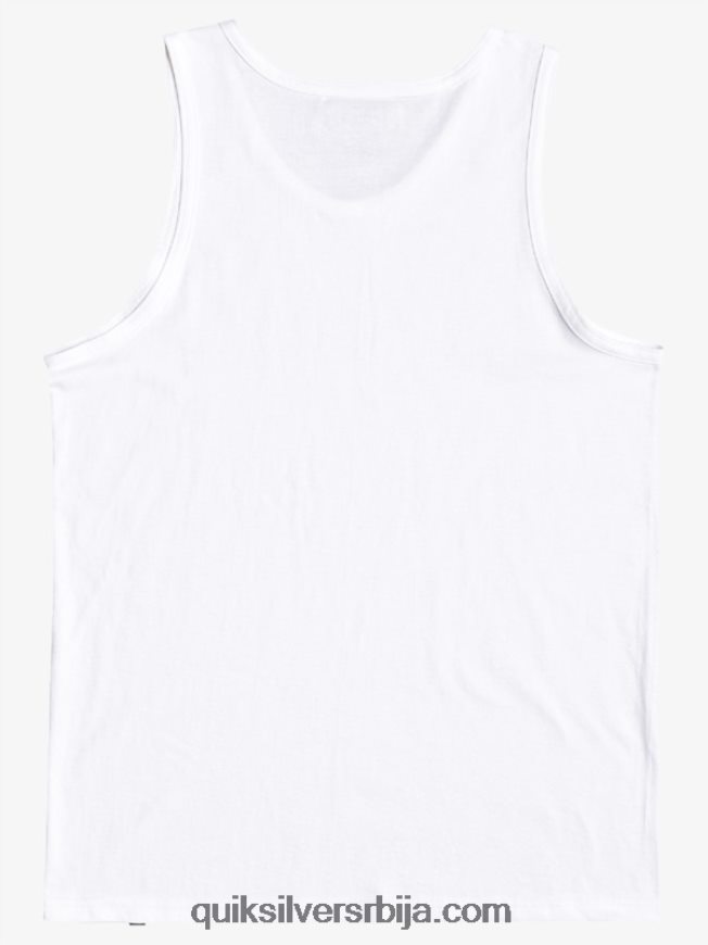 децаци Quiksilver 2-7 ат риск тенк мајица бео Z824VN2266