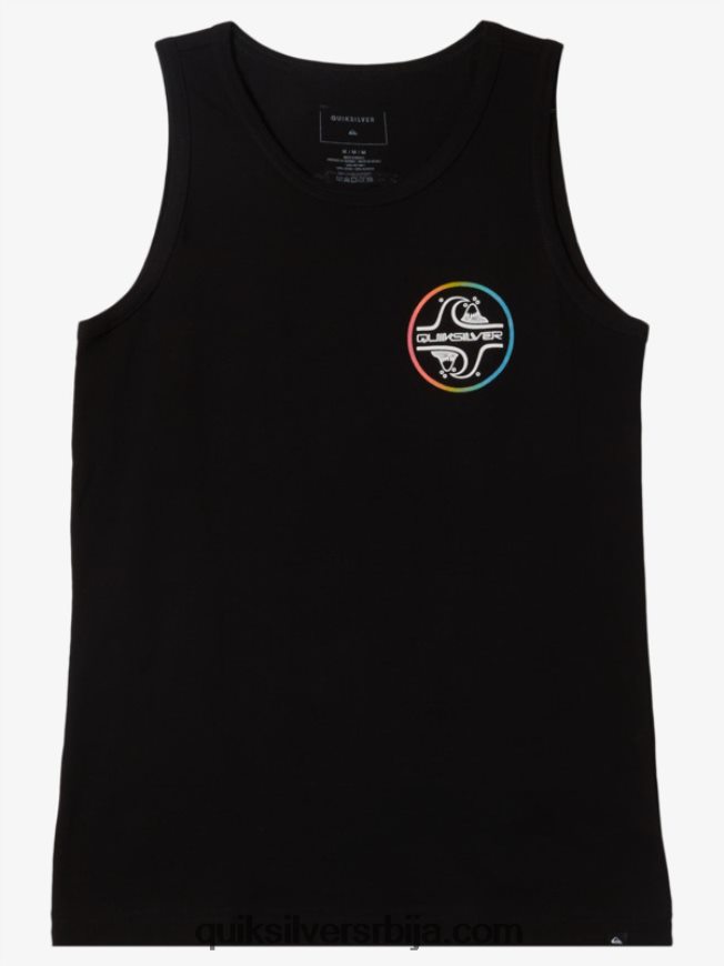 децаци Quiksilver Мајица са 8-16 језгара са мехурићима црн Z824VN2228