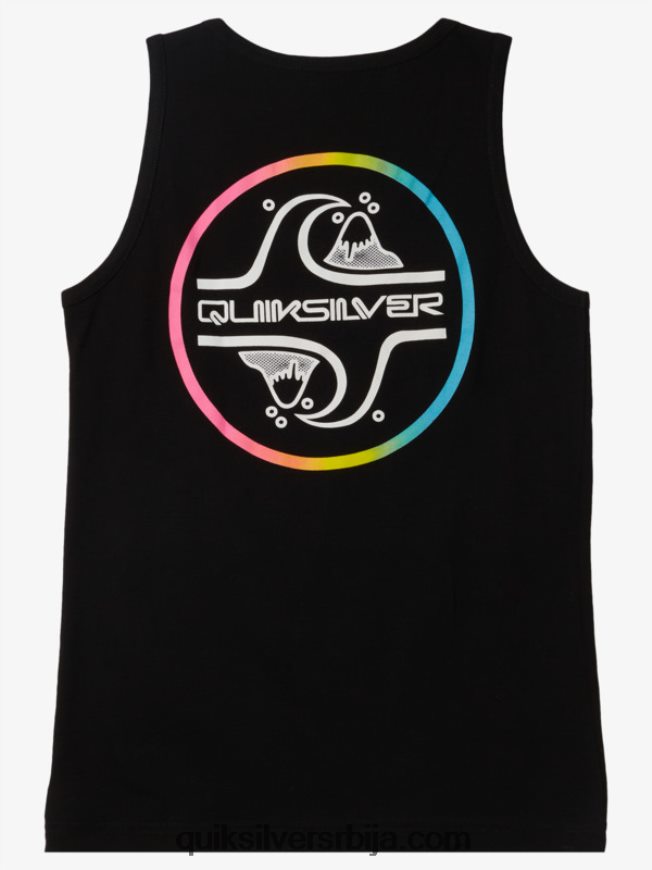 децаци Quiksilver Мајица са 8-16 језгара са мехурићима црн Z824VN2228