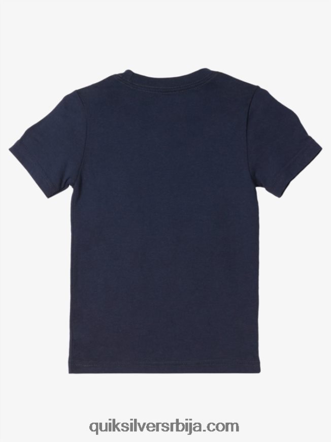 децаци Quiksilver 2-7 хоме оф тхе ваве мајица морнарски сако Z824VN1931