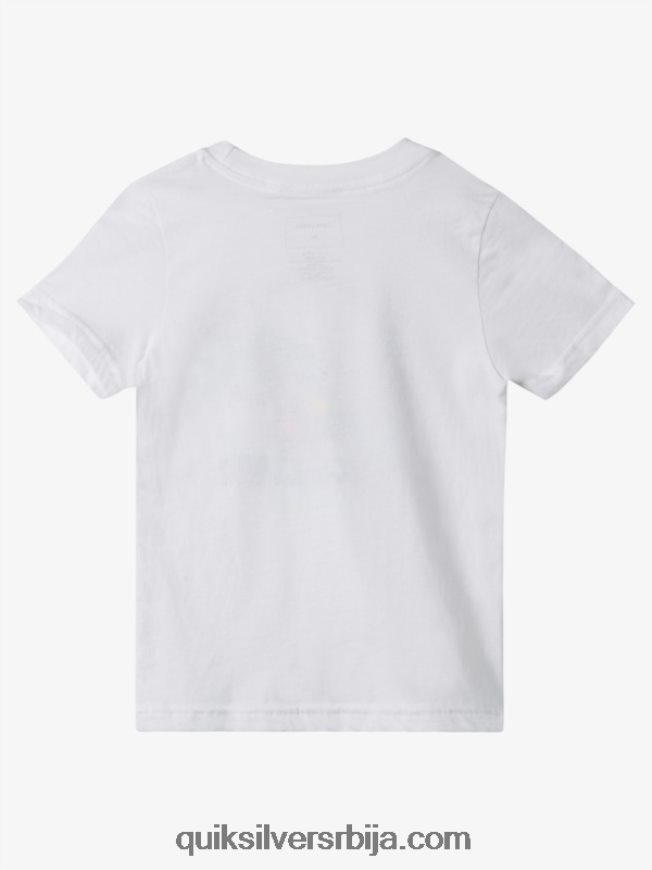 децаци Quiksilver 2-7 мајица мира бео Z824VN1937