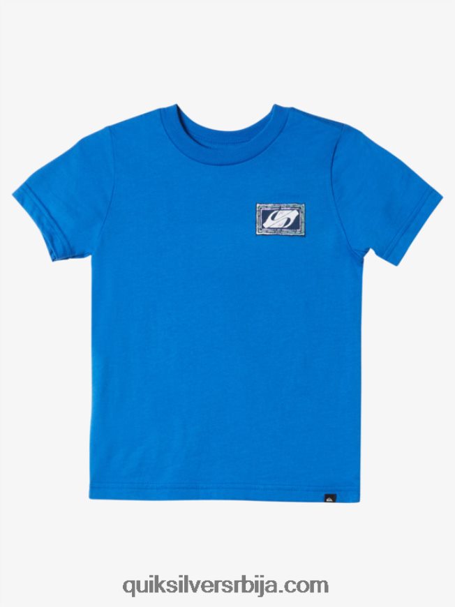 децаци Quiksilver 2-7 ецхоед беат мајица турско море Z824VN1948