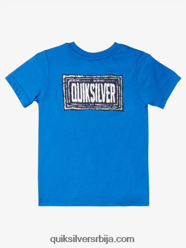 децаци Quiksilver 2-7 ецхоед беат мајица турско море Z824VN1948