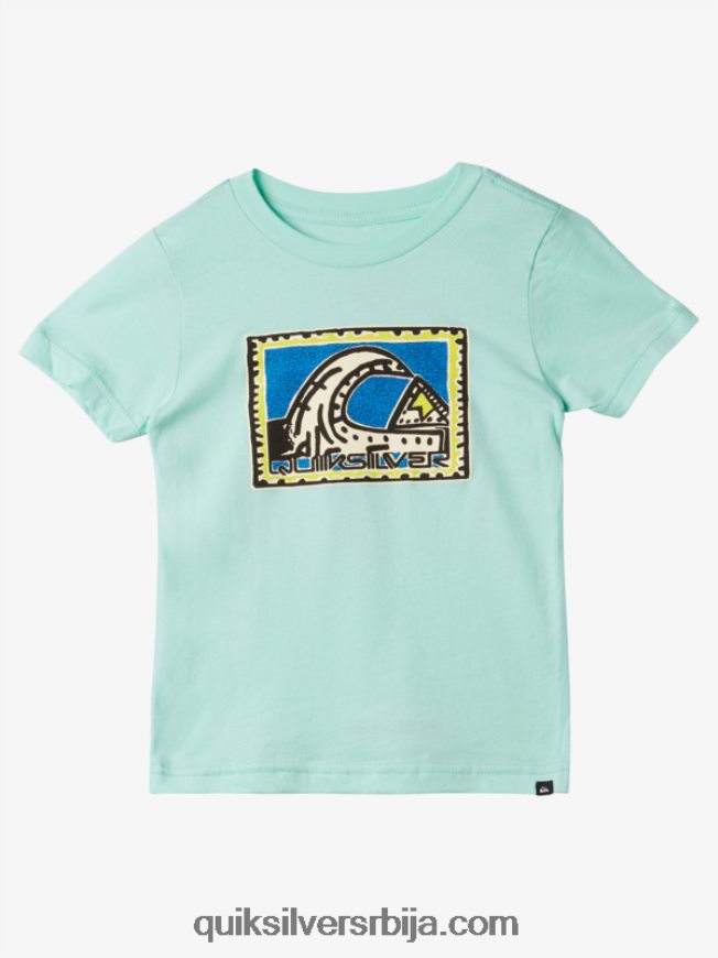 децаци Quiksilver 2-7 рад херитаге мајица стакло за плажу Z824VN1958