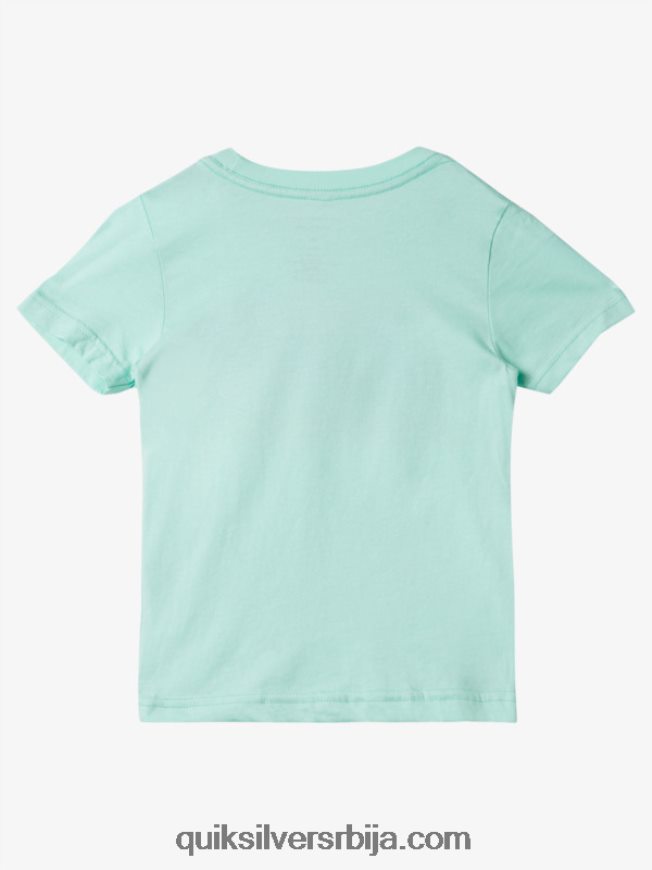 децаци Quiksilver 2-7 рад херитаге мајица стакло за плажу Z824VN1958