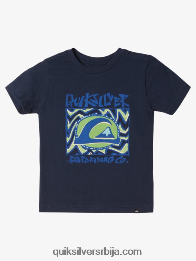 децаци Quiksilver Мајица од 2-7 поноћног сунца морнарски сако Z824VN1963