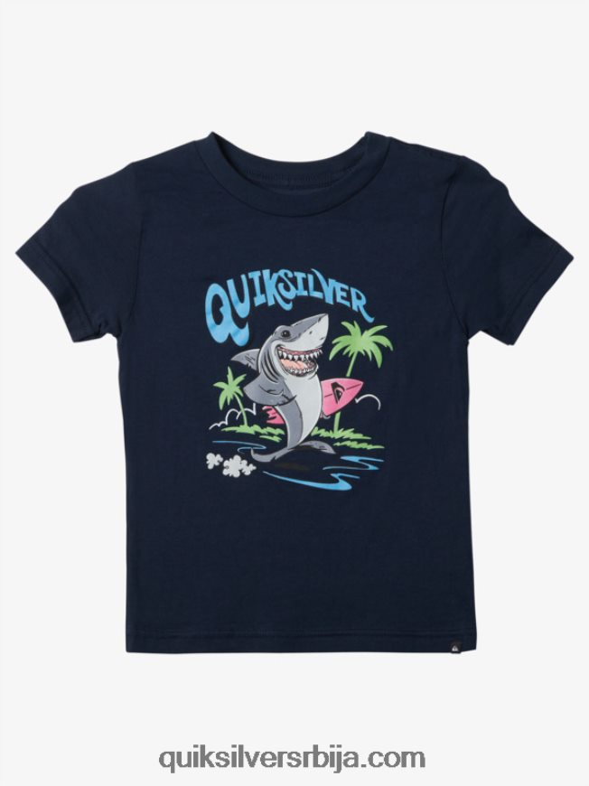 децаци Quiksilver 2-7 испрана мајица морнарски сако Z824VN1969
