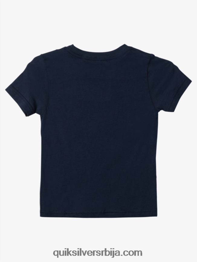 децаци Quiksilver 2-7 испрана мајица морнарски сако Z824VN1969
