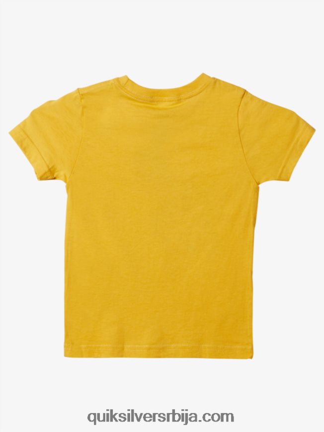 децаци Quiksilver Мајица са 2-7 точкова жуманце жуто Z824VN1971