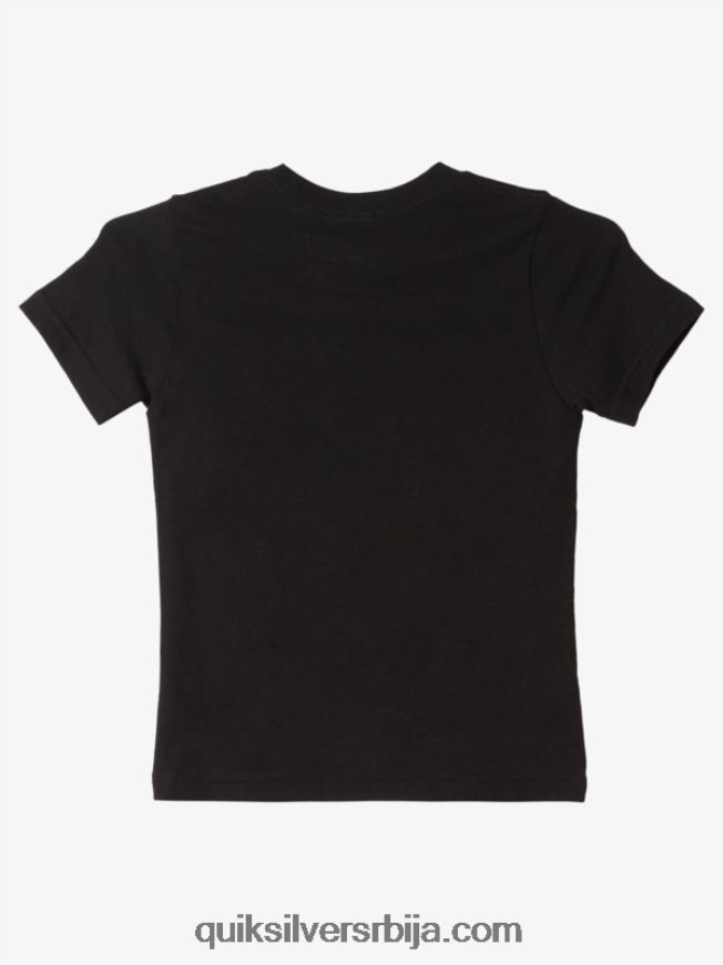 децаци Quiksilver Мајица са 2-7 точкова црн Z824VN1972
