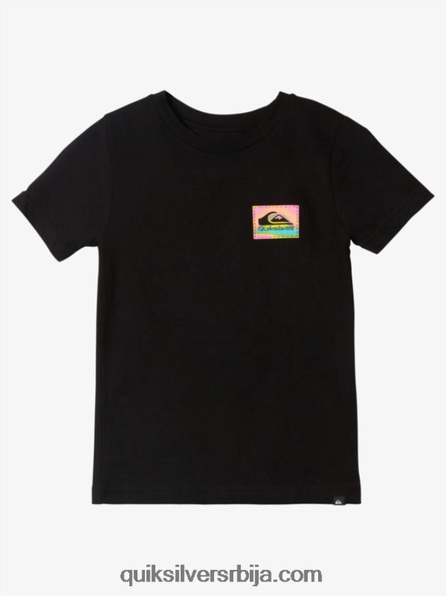 децаци Quiksilver 2-7 боја флов мајица црн Z824VN2095