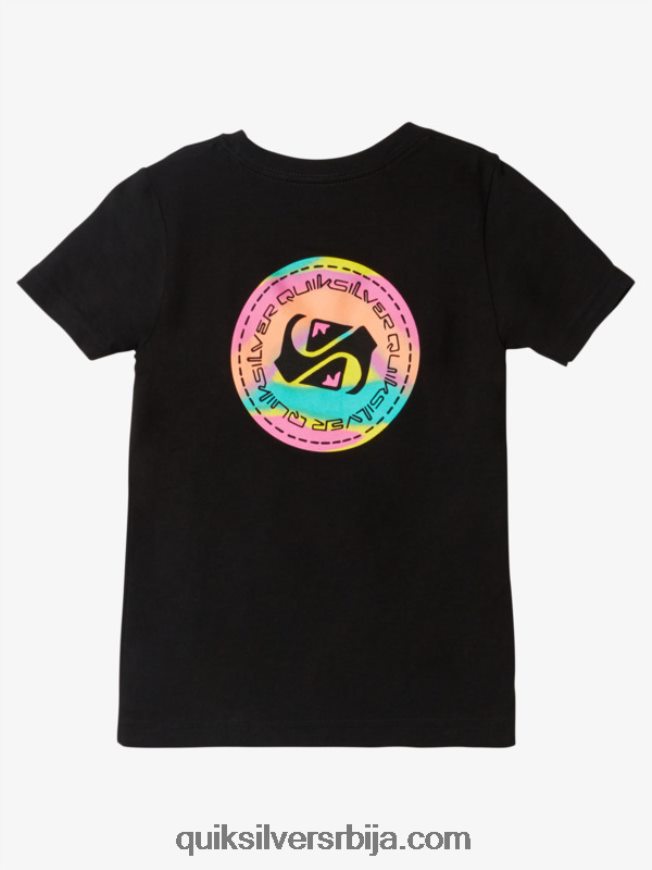 децаци Quiksilver 2-7 боја флов мајица црн Z824VN2095
