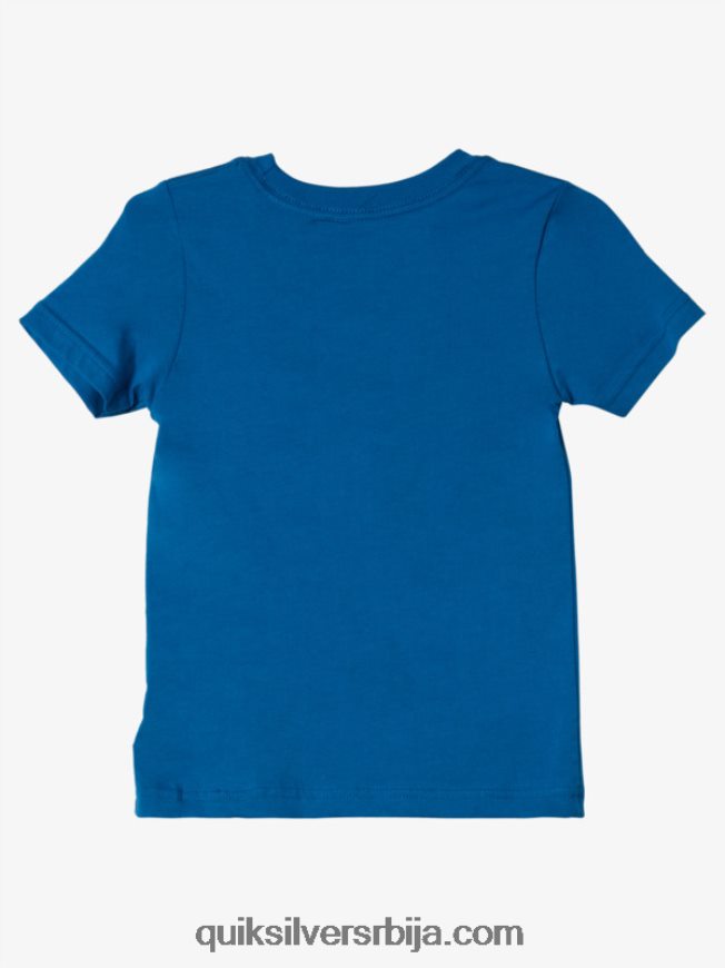 децаци Quiksilver 2-7 лагана тунелска мајица сноркел блуе Z824VN2129