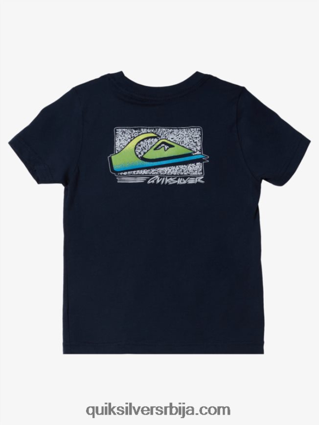 децаци Quiksilver 2-7 ретро фаде мајица морнарски сако Z824VN2144