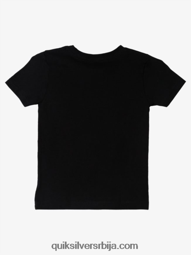 децаци Quiksilver Мајица 2-7 сурф будди црн Z824VN2159
