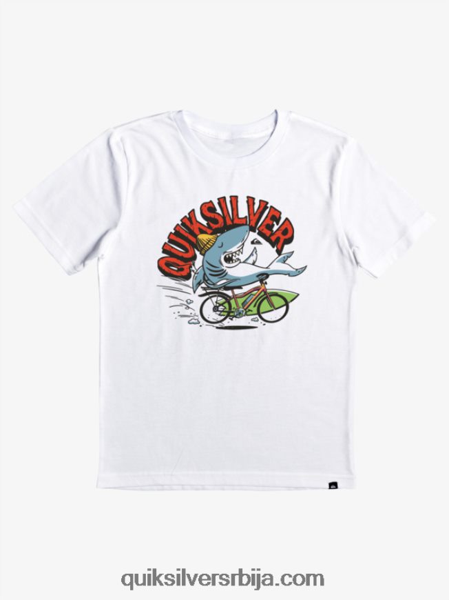 децаци Quiksilver 2-7 у ризику мајица бео Z824VN2170