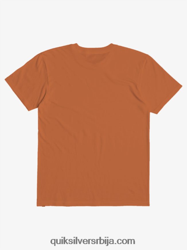 децаци Quiksilver Мајица од 2-7 петка мека наранџаста Z824VN2232