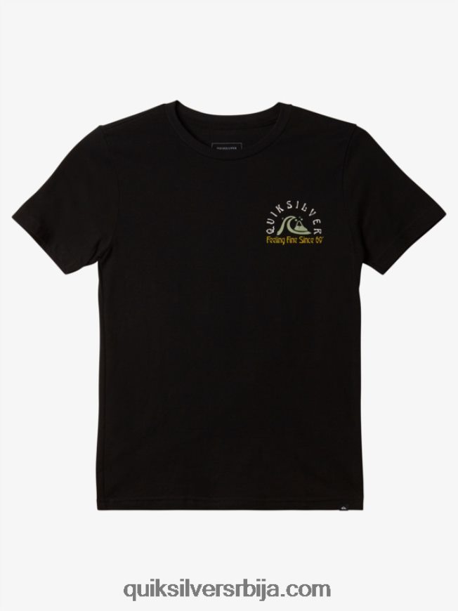 децаци Quiksilver 8-16 оригинална мајица буре црн Z824VN1940