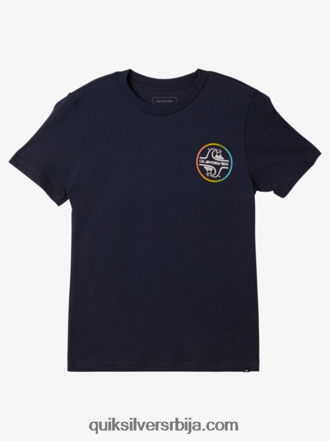 децаци Quiksilver Мајица са мехурићима са 8-16 језгара морнарски сако Z824VN1954