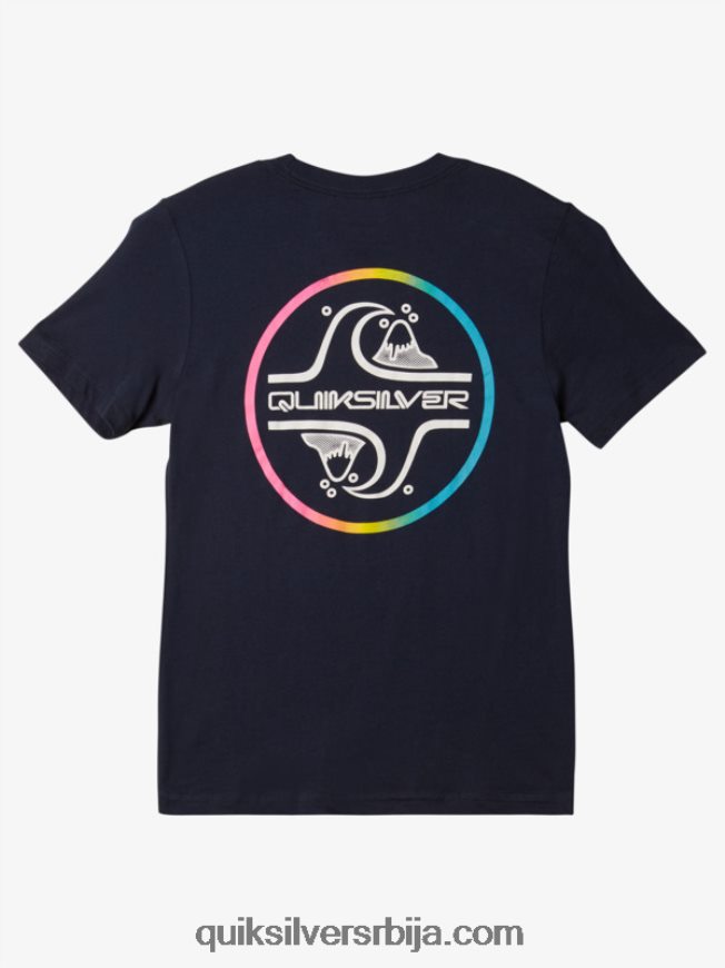 децаци Quiksilver Мајица са мехурићима са 8-16 језгара морнарски сако Z824VN1954