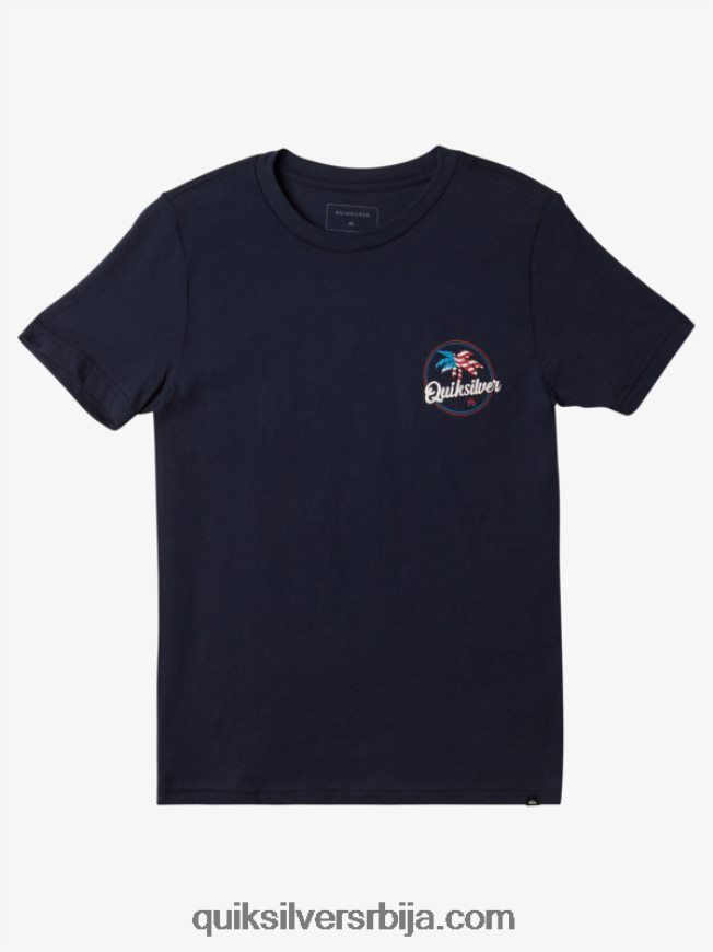 децаци Quiksilver 8-16 палм бреези мајица морнарски сако Z824VN1957