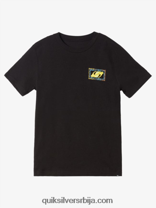 децаци Quiksilver 8-16 ецхо беат мајица црн Z824VN1981