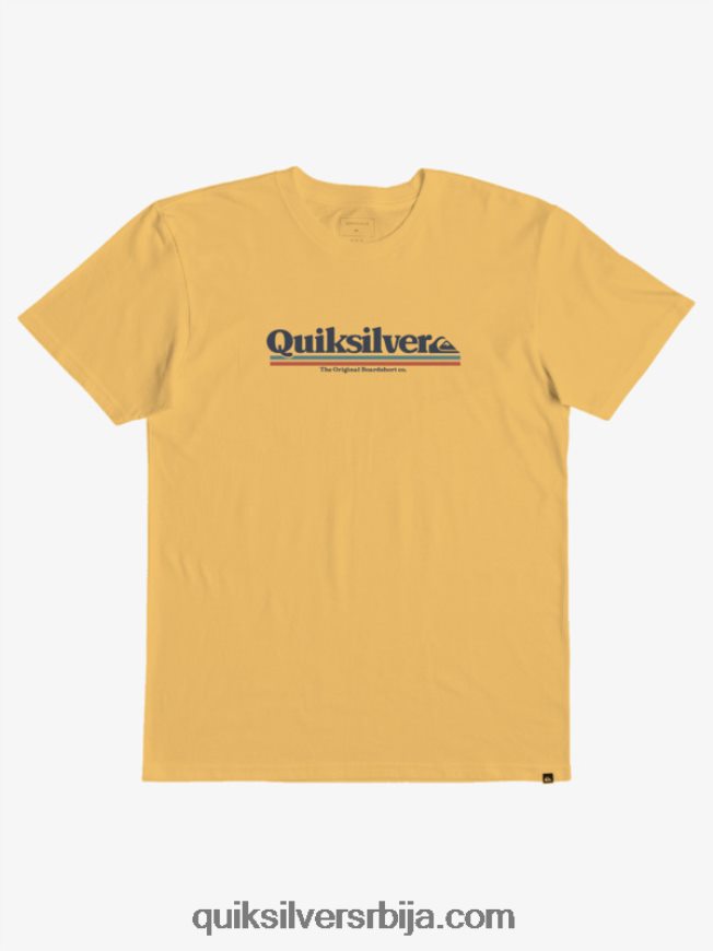 децаци Quiksilver 8-16 мајица између линија сјајно злато Z824VN2089