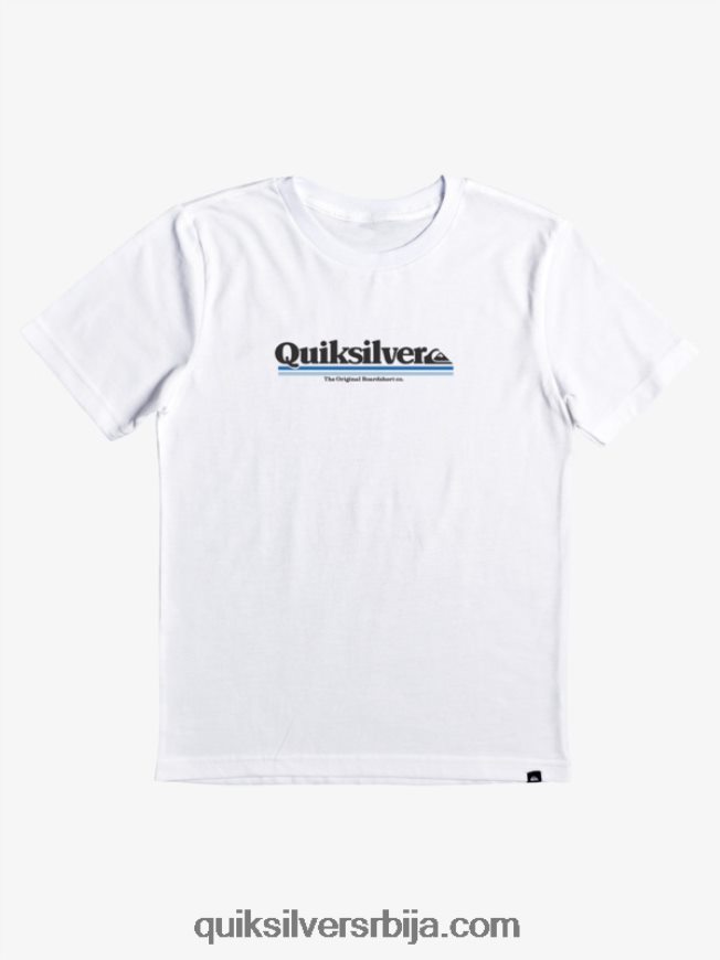 децаци Quiksilver 8-16 мајица између линија бео Z824VN2090