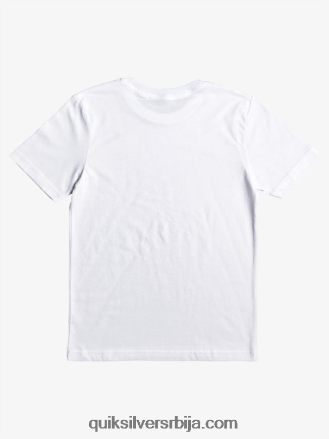 децаци Quiksilver 8-16 мајица између линија бео Z824VN2090