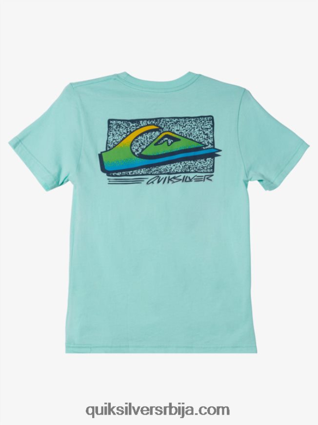 децаци Quiksilver 8-16 ретро фаде мајица стакло за плажу Z824VN2124