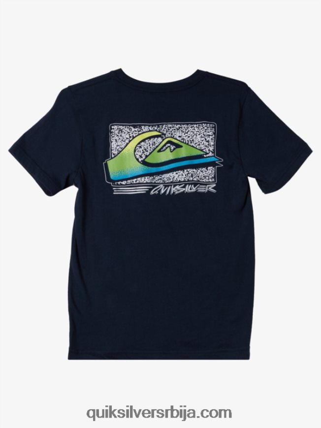 децаци Quiksilver 8-16 ретро фаде мајица морнарски сако Z824VN2125
