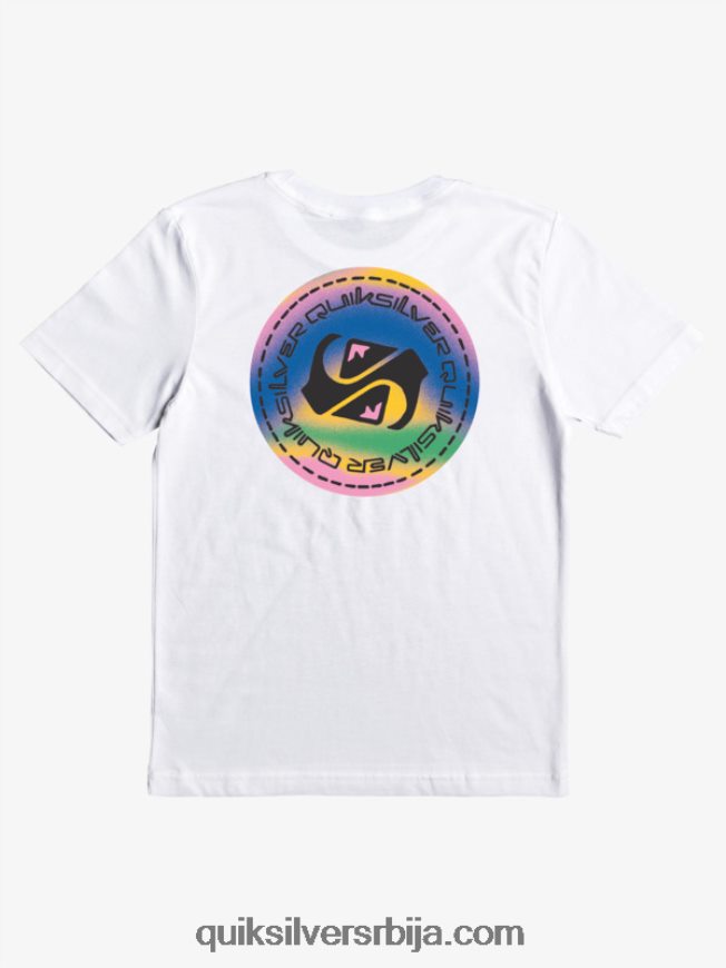децаци Quiksilver Мајица од 8-16 боја бео Z824VN2172