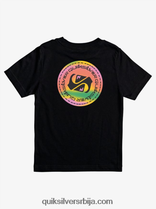 децаци Quiksilver Мајица од 8-16 боја црн Z824VN2173