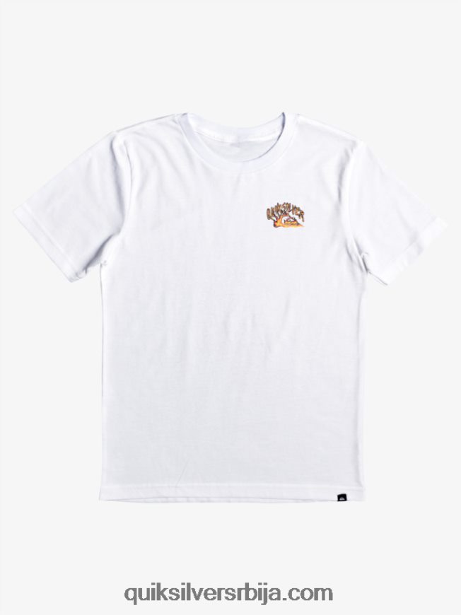 децаци Quiksilver Мајица чувара 8-16 таласа бео Z824VN2229