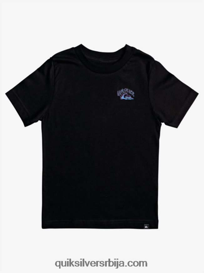децаци Quiksilver Мајица чувара 8-16 таласа црн Z824VN2230