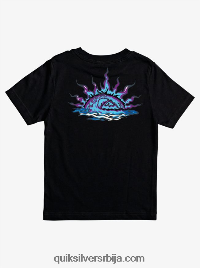 децаци Quiksilver Мајица чувара 8-16 таласа црн Z824VN2230